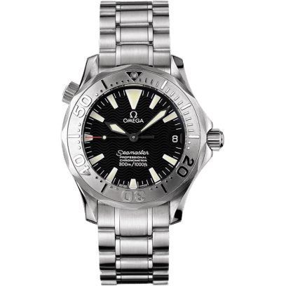 Seamaster Diver 300M Automatic 36.25 White Gold / Black / Bracelet