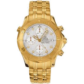 Seamaster Diver 300M Automatic 41.5 Chronograph Yellow Gold / Silver / Bracelet