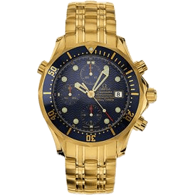 Seamaster Diver 300M Automatic 41.5 Chronograph Yellow Gold / Silver / Bracelet