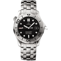 Seamaster Diver 300M Quartz 36.25 Stainless Steel / Black / Bracelet / Japan