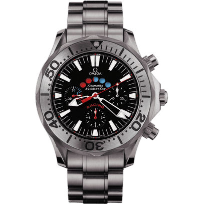 Seamaster Diver 300M Automatic 44 Racing Chronometer Titanium / Black / Bracelet / America's Cup