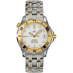 Seamaster Diver 300M Automatic 36.25 Stainless Steel / Yellow Gold / White / Bracelet