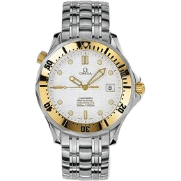 Seamaster Diver 300M Automatic 41 Stainless Steel / Yellow Gold / White / Bracelet
