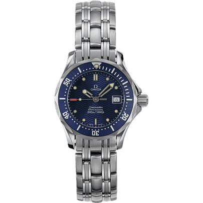 Seamaster Diver 300M Quartz 28 Stainless Steel / Blue / Bracelet