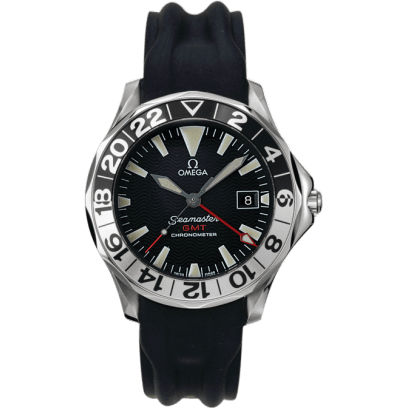 Seamaster Diver 300M Automatic 41 GMT Stainless Steel / Black / Rubber