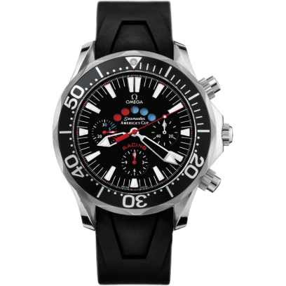 Seamaster Diver 300M Automatic 44 Racing Chronometer Stainless Steel / Black / Rubber / America's Cup