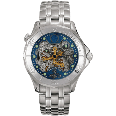 Seamaster Diver 300M Automatic 41 White Gold / Skeleton / Bracelet / 50th Anniversary