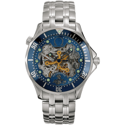 Seamaster Diver 300M Automatic 41 White Gold / Skeleton / Bracelet / 50th Anniversary