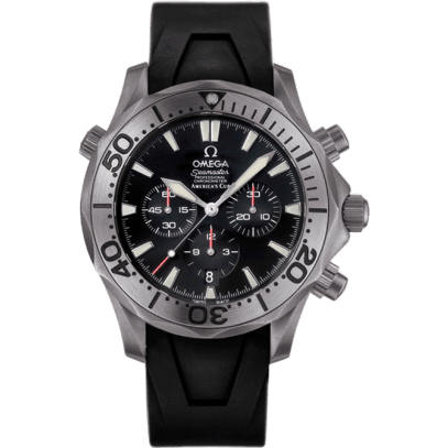 Seamaster Diver 300M Automatic 41.5 Chronograph Titanium / Black / Bracelet / America’s Cup