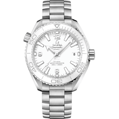 Seamaster Planet Ocean 600M Co-Axial 39.5 Master Chronometer Stainless Steel / White / Bracelet