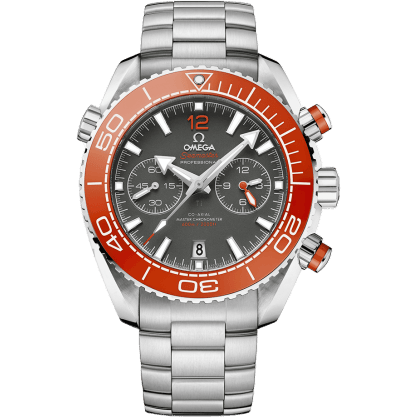 Seamaster Planet Ocean 600M Co-Axial 45.5 Master Chronometer Chronograph Stainless Steel / Grey / Bracelet