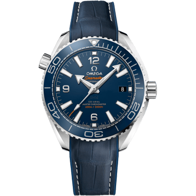 Seamaster Planet Ocean 600M Co-Axial 39.5 Master Chronometer Stainless Steel / Blue / Alligator