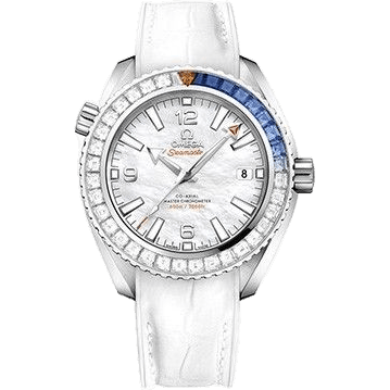 Seamaster Planet Ocean 600M Co-Axial 39.5 Master Chronometer White Gold / Diamond / MOP