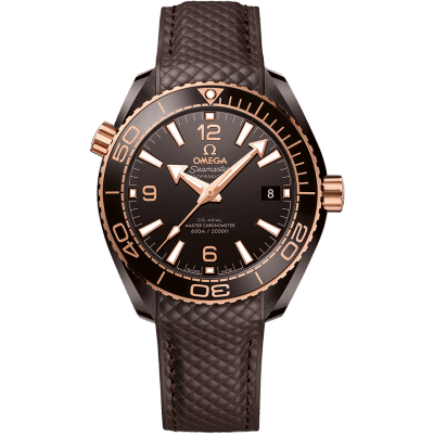 Seamaster Planet Ocean 600M Co-Axial 39.5 Master Chronometer Deep Brown / Brown / Strap