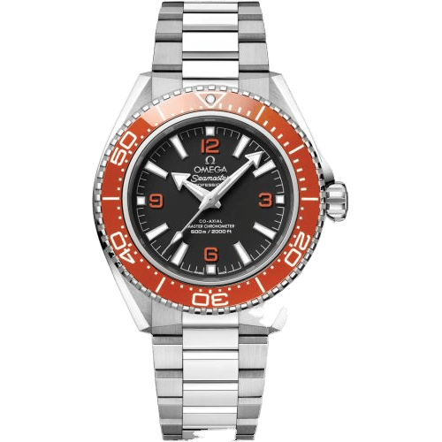Seamaster Planet Ocean 600M Co-Axial 42 Stainless Steel - Orange / Black / Bracelet