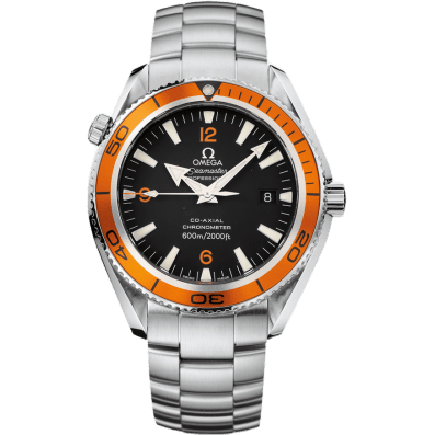 Seamaster Planet Ocean 600M Co-Axial 42 Stainless Steel / Orange / Bracelet