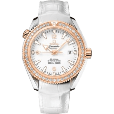 Seamaster Planet Ocean 600M Co-Axial 42 Stainless Steel / Red Gold / Diamond / White / Alligator