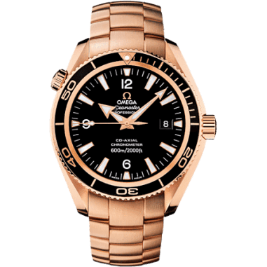 Seamaster Planet Ocean 600M Co-Axial 42 Red Gold / Black / Bracelet