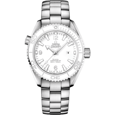 Seamaster Planet Ocean 600M Co-Axial 37.5 Stainless Steel / White / Bracelet