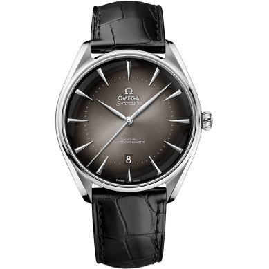 Seamaster Master Co-Axial 39.5 Paris Edition Stainless Steel / Grey / Alligator