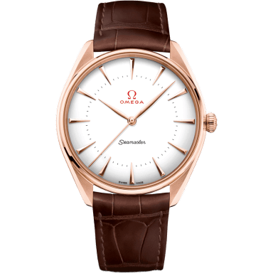 Seamaster Master Co-Axial 39.5 Olympic Games Gold Sedna Gold / Enamel / Alligator