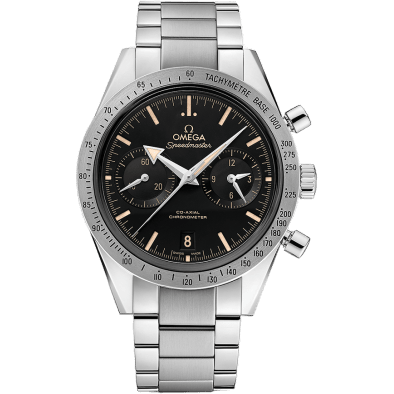 Speedmaster 57 Co-Axial Stainless Steel / Black Vintage / Bracelet