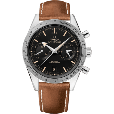 Speedmaster 57 Co-Axial Stainless Steel / Black Vintage