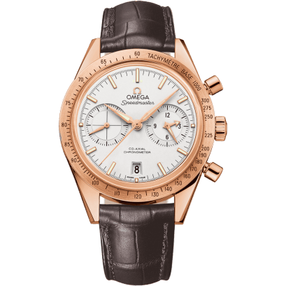 Speedmaster 57 Co-Axial Red Gold / Silver