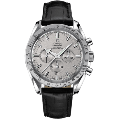 Speedmaster Broad Arrow White Gold / Silver