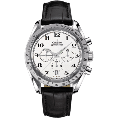 Speedmaster Broad Arrow White Gold / Enamel