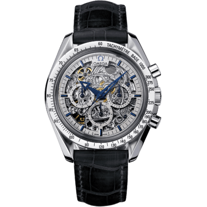 Speedmaster Broad Arrow Platinum / Skeleton