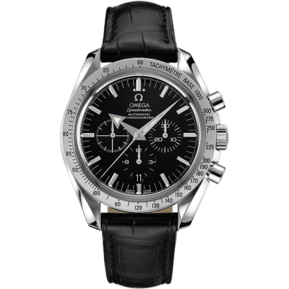 Speedmaster Broad Arrow Stainless Steel / Black