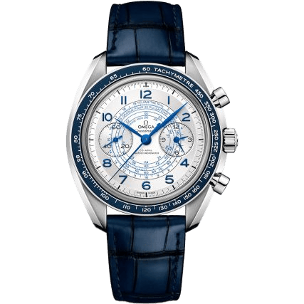 Speedmaster Chronoscope Master Chronometer Stainless Steel / Silver / Alligator