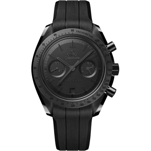 Speedmaster Moonwatch Co-Axial Master Chronometer Dark Side of the Moon Black Black / Rubber