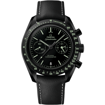 Speedmaster Moonwatch Co-Axial Dark Side of the Moon Pitch Black