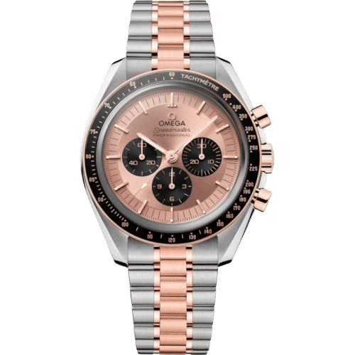 Speedmaster Professional Moonwatch 3861 Stainless Steel - Sedna Gold / Pink