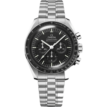 Speedmaster Professional Moonwatch 3861 Stainless Steel / Black / Plexi / Kanjar Oman