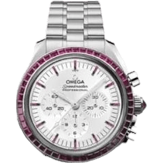 Speedmaster Professional Moonwatch 3861 Canopus Gold - Ruby / Silver - Ruby / Bracelet
