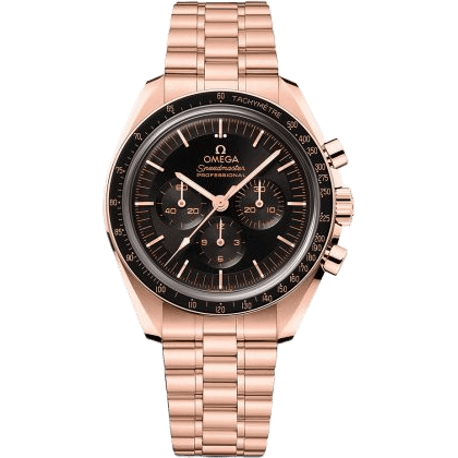Speedmaster Professional Moonwatch 3861 Sedna Gold / Black / Bracelet