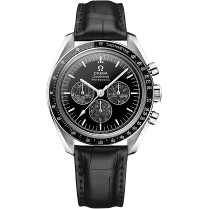Speedmaster Professional Moonwatch 321 Platinum / Black / Alligator