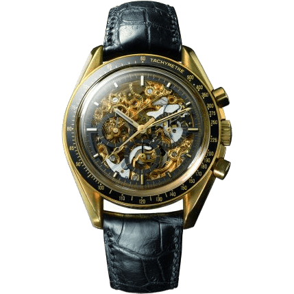 Speedmaster Professional Yellow Gold / Skeleton / Alligator / Jubilee