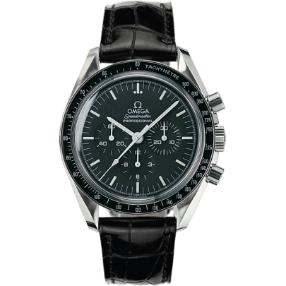 Speedmaster Professional Moonwatch Plexi / See-Through / Leather