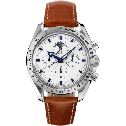 Speedmaster Professional Moonphase Broad Arrow Stainless Steel / Ivory