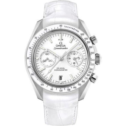 Speedmaster Moonwatch Co-Axial Stainless Steel / White