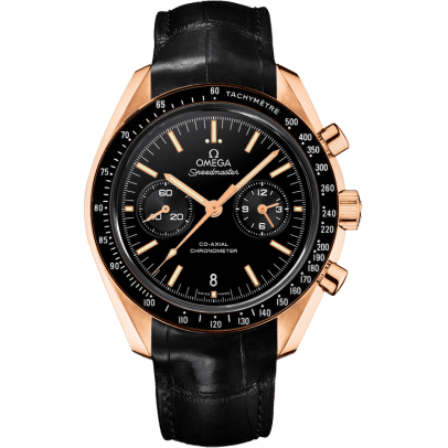 Speedmaster Moonwatch Co-Axial Orange Gold / Black