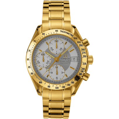 Speedmaster Date 39 Yellow Gold / Silver / Bracelet