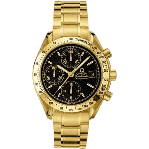 Speedmaster Date 39 Yellow Gold / Black / Bracelet