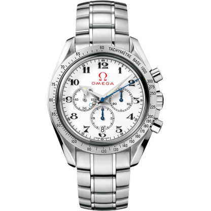 Speedmaster Co-Axial Stainless Steel / White / Bracelet / Olympic Collection