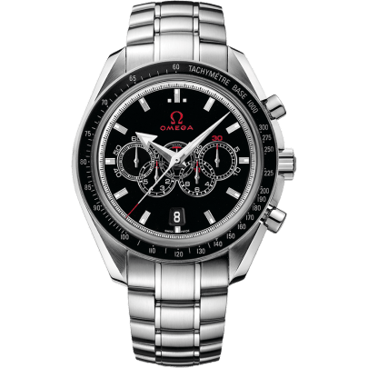 Speedmaster Co-Axial Stainless Steel / Black / Bracelet / Olympic Collection