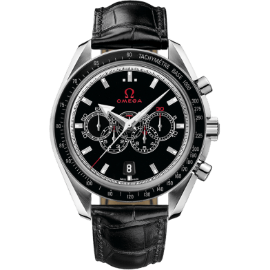 Speedmaster Co-Axial Stainless Steel / Black / Olympic Collection